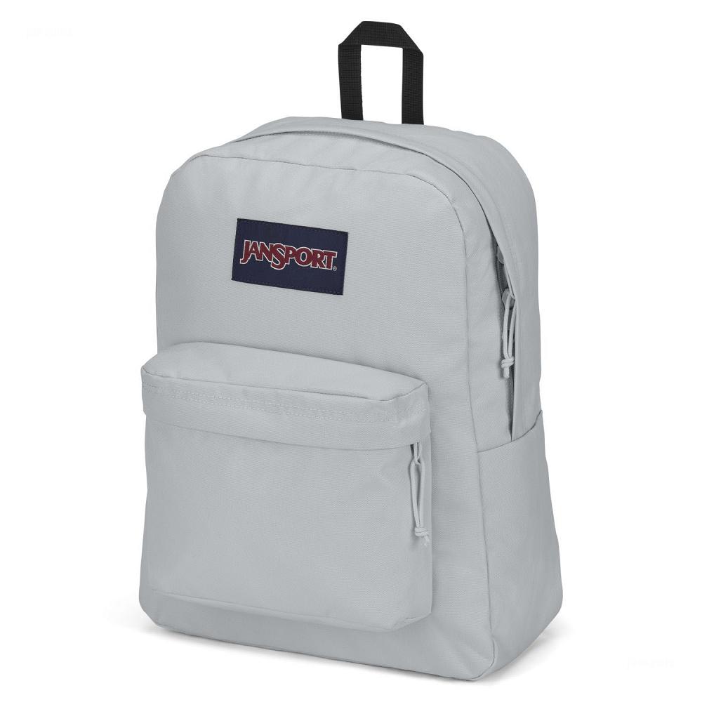 Grey JanSport SuperBreak® Plus Laptop Backpacks | US_JS445