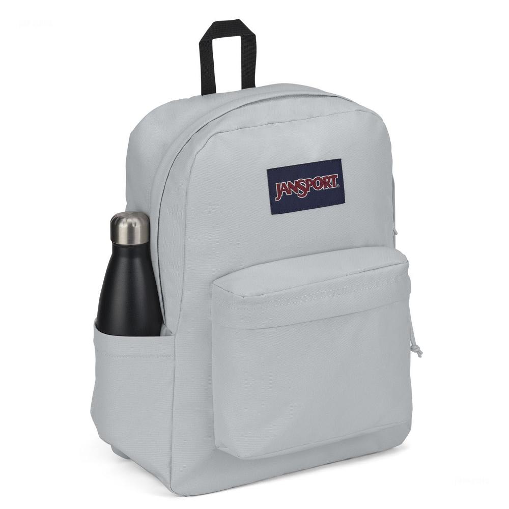 Grey JanSport SuperBreak® Plus Laptop Backpacks | US_JS445