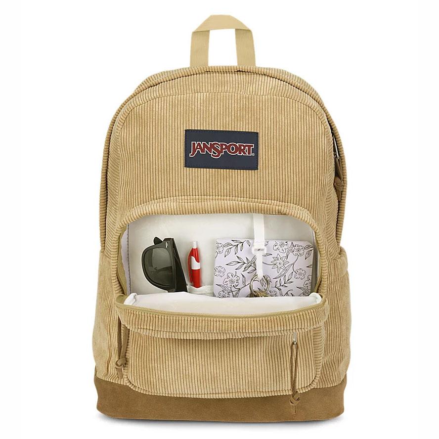 Khaki JanSport Right Pack Laptop Backpacks | US_JS370