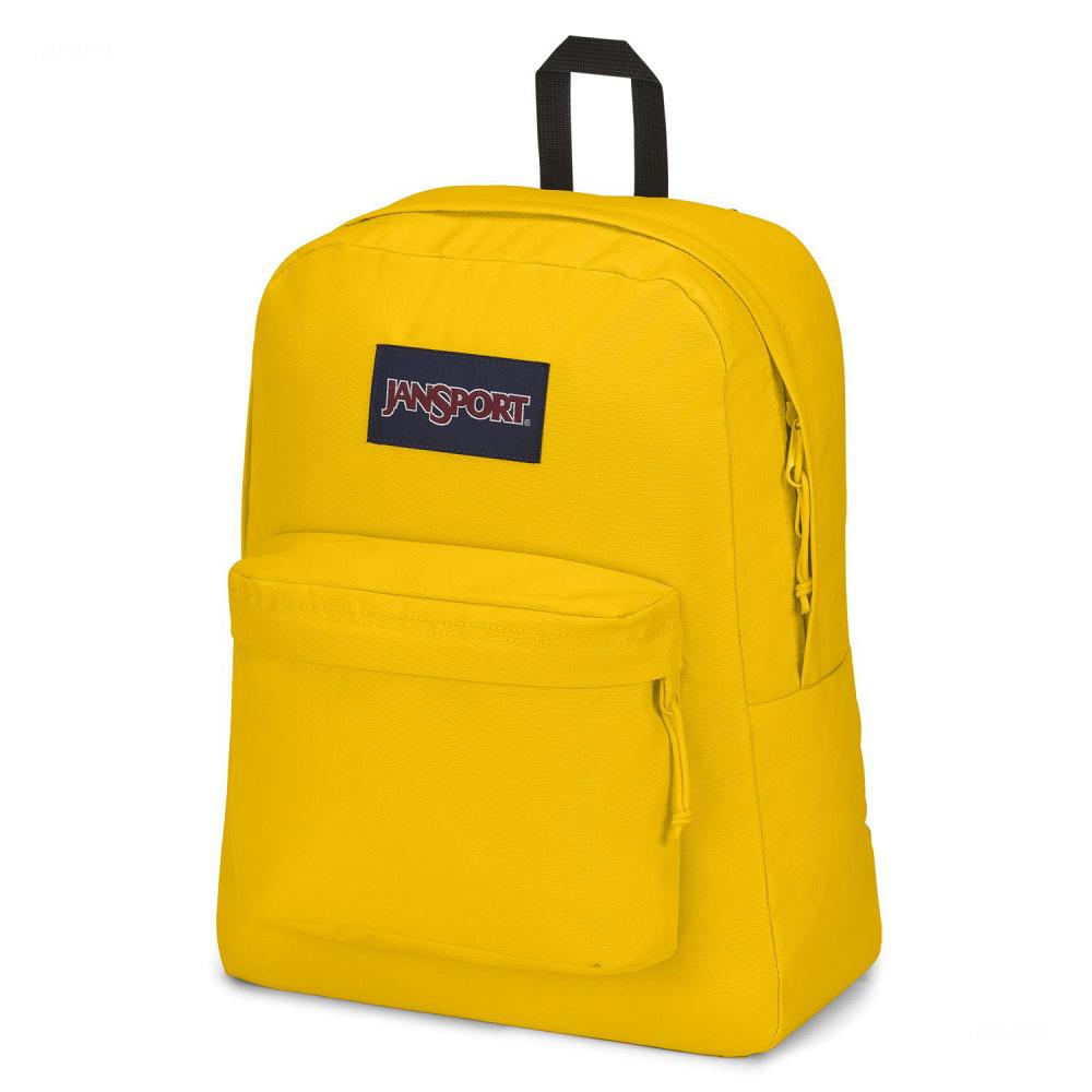 Lemon JanSport SuperBreak® Plus Laptop Backpacks | US_JS215