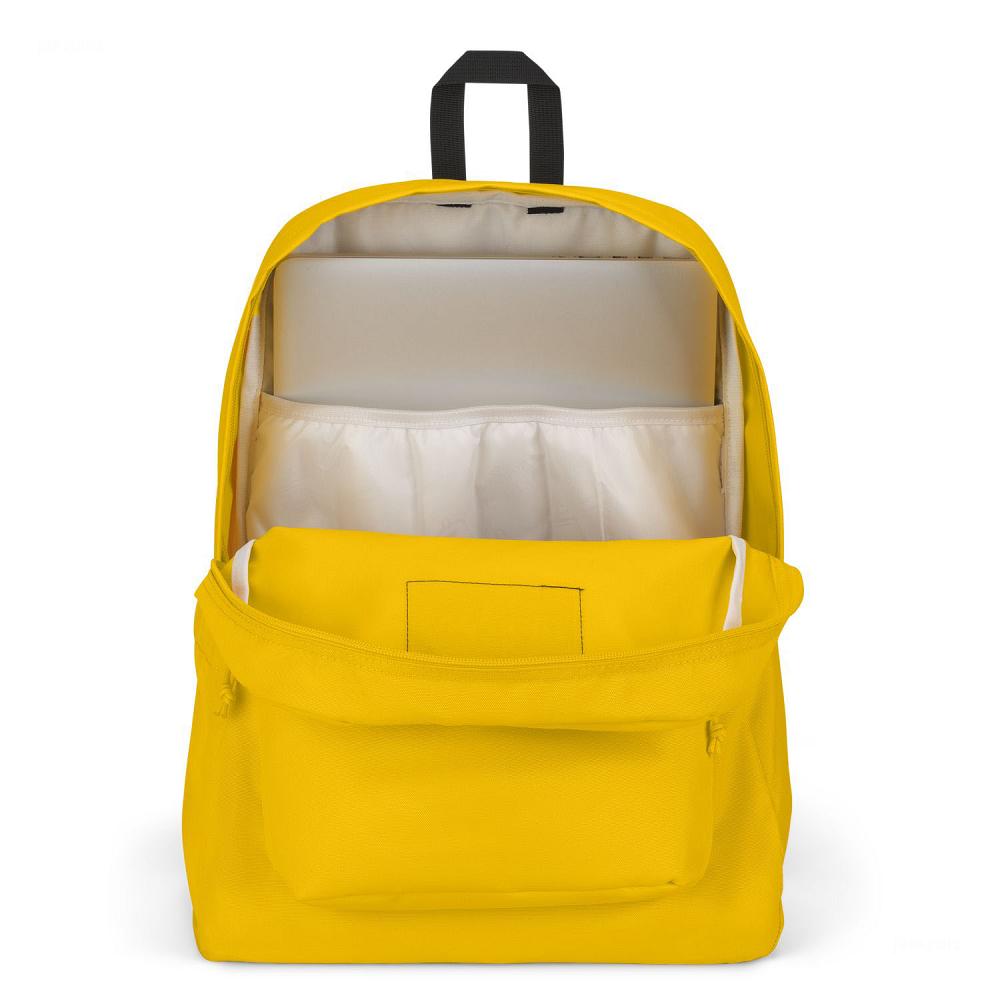 Lemon JanSport SuperBreak® Plus Laptop Backpacks | US_JS215