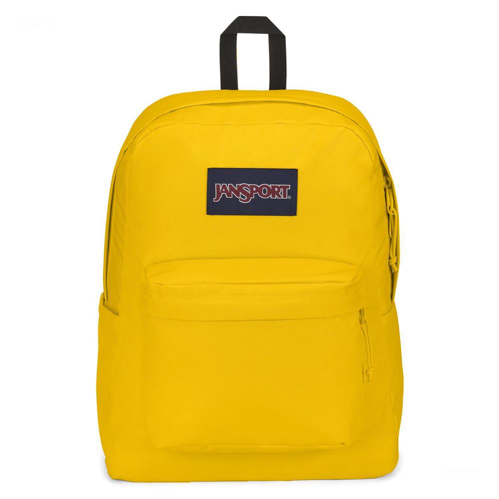 Lemon JanSport SuperBreak® Plus Laptop Backpacks | US_JS215