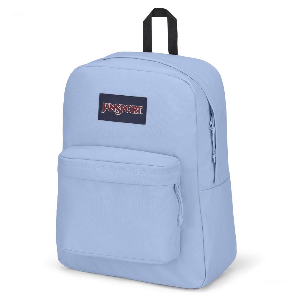 Light Blue JanSport SuperBreak® Plus Laptop Backpacks | US_JS444