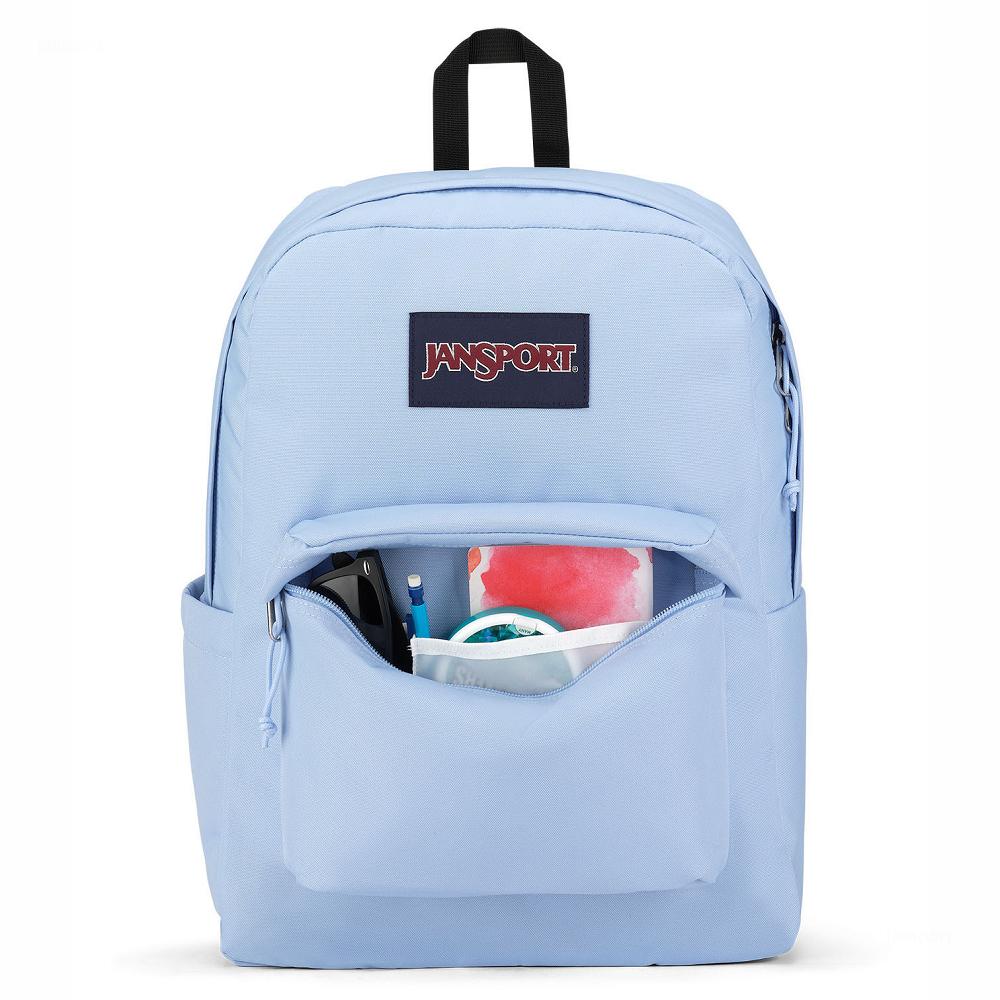 Light Blue JanSport SuperBreak® School Backpacks | US_JS408