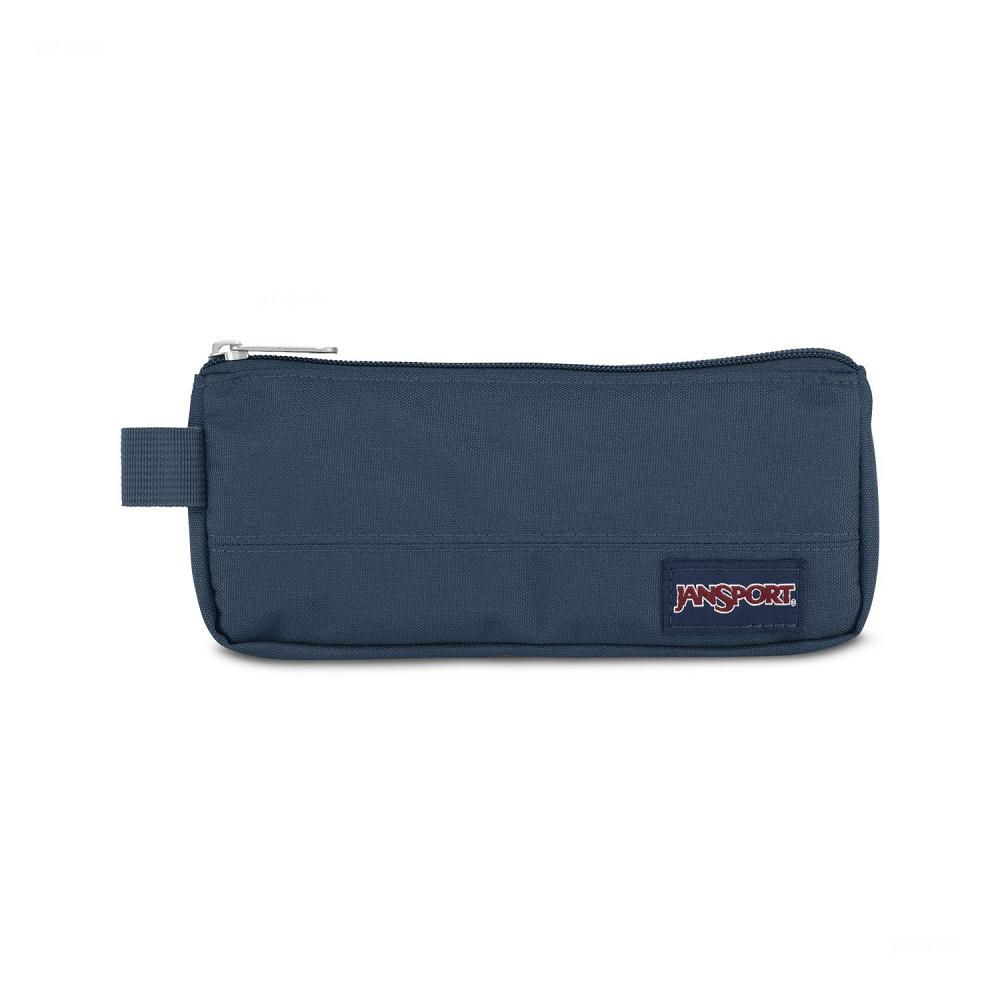 Navy JanSport Basic Accessory Pouch Pencil Cases | US_JS412