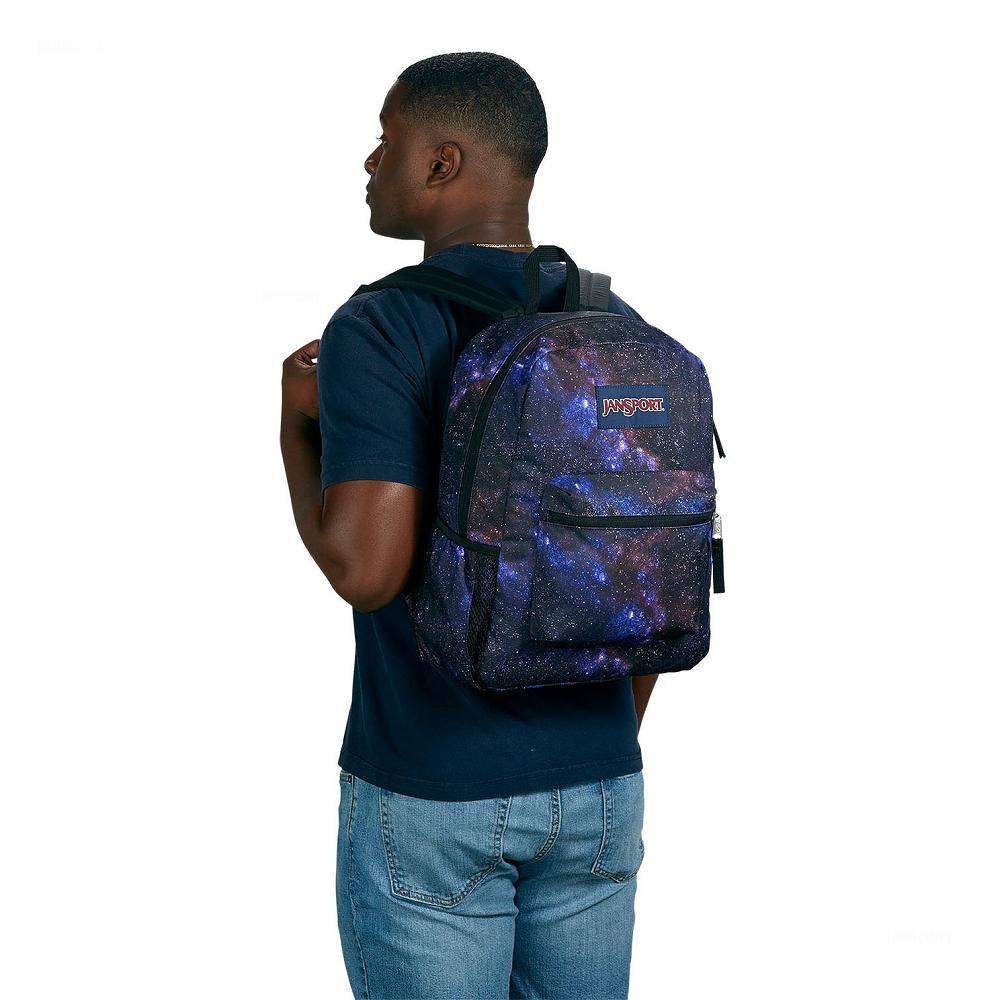 Navy JanSport CROSS TOWN School Backpacks | US_JS08B