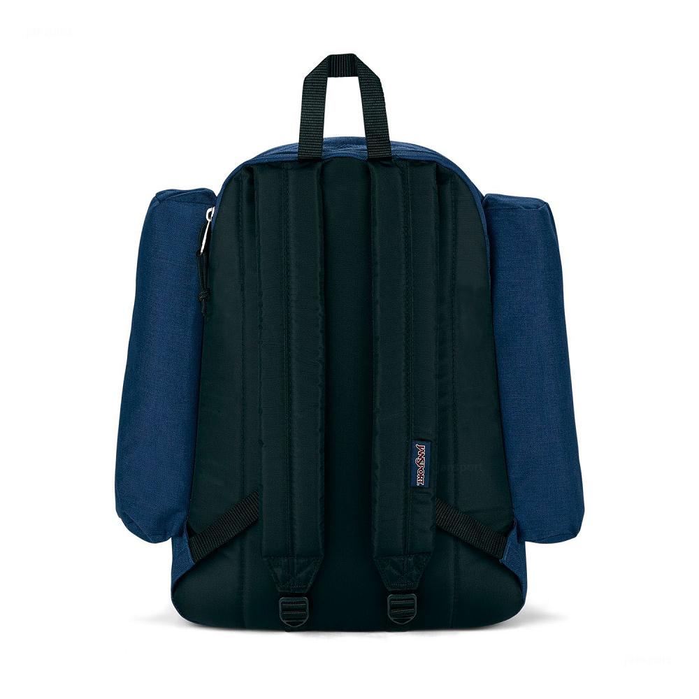 Navy JanSport Field Pack Laptop Backpacks | US_JS525