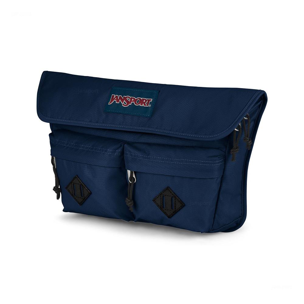 Navy JanSport Larimer Crossbody Bags | US_JS143