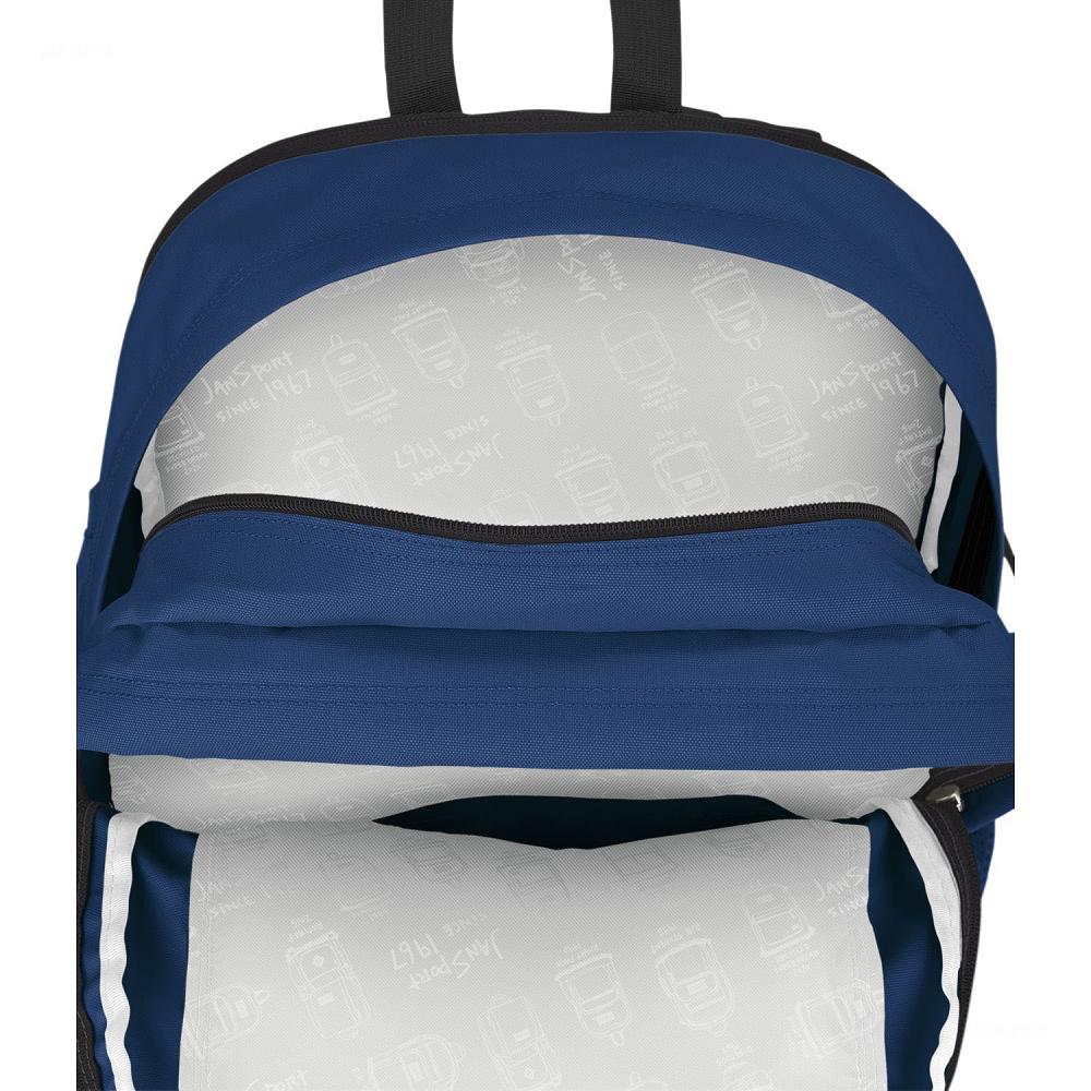 Navy JanSport Main Campus Laptop Backpacks | US_JS152