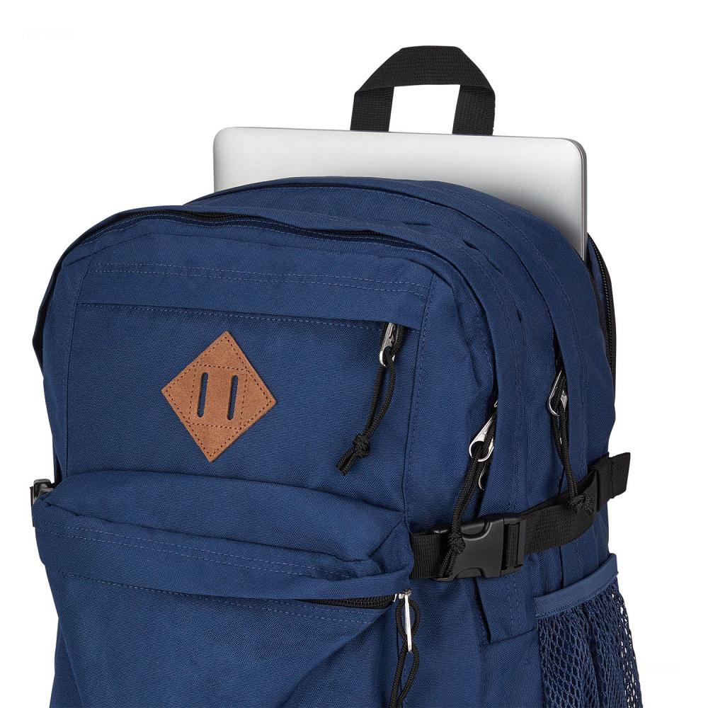 Navy JanSport Main Campus Laptop Backpacks | US_JS152