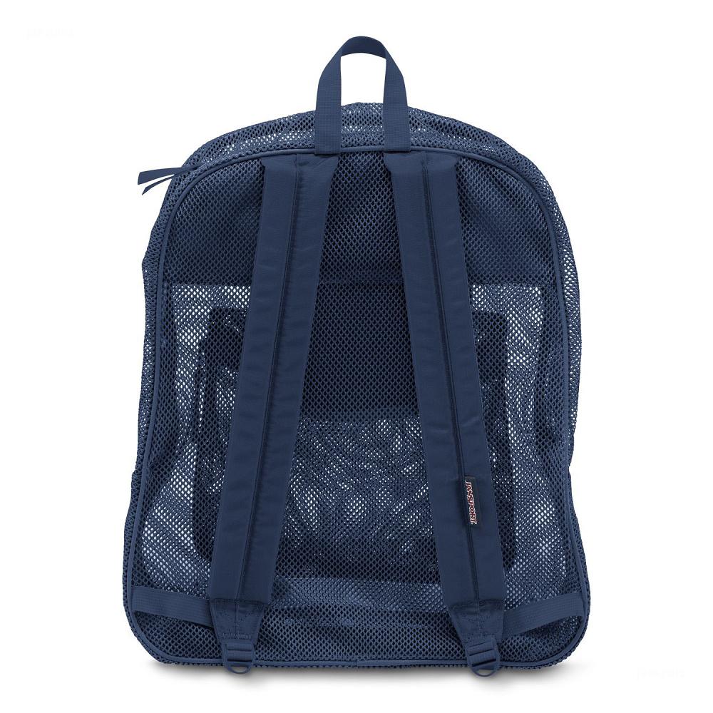 Navy JanSport Mesh Pack School Backpacks | US_JS571