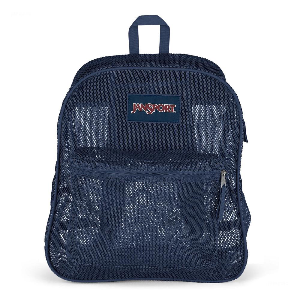 Navy JanSport Mesh Pack School Backpacks | US_JS571