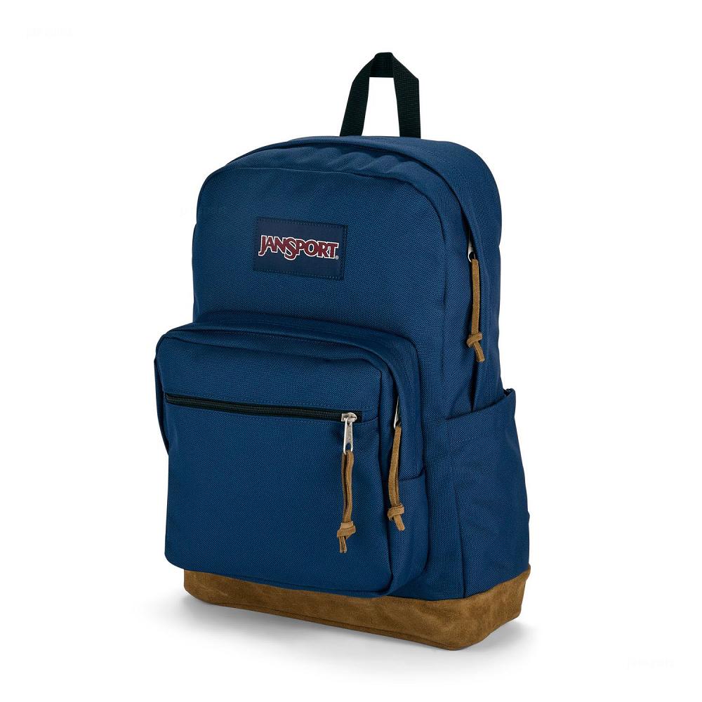 Navy JanSport Right Pack School Backpacks | US_JS293