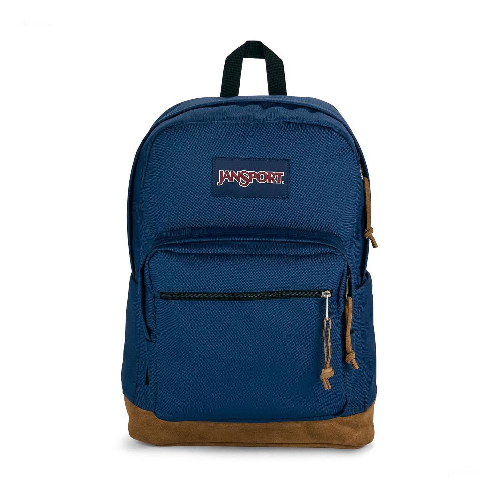 Navy JanSport Right Pack School Backpacks | US_JS293