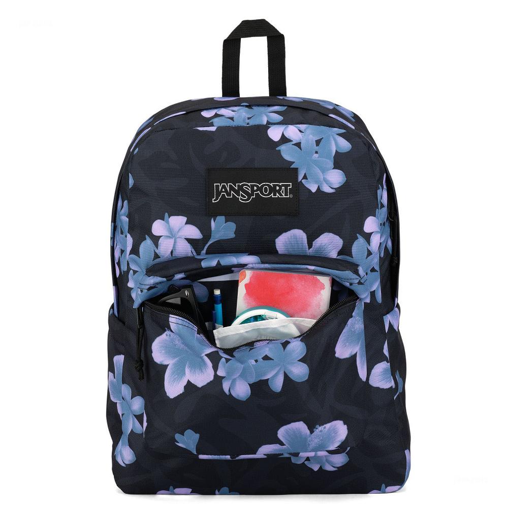 Navy JanSport SuperBreak® Plus Laptop Backpacks | US_JS273