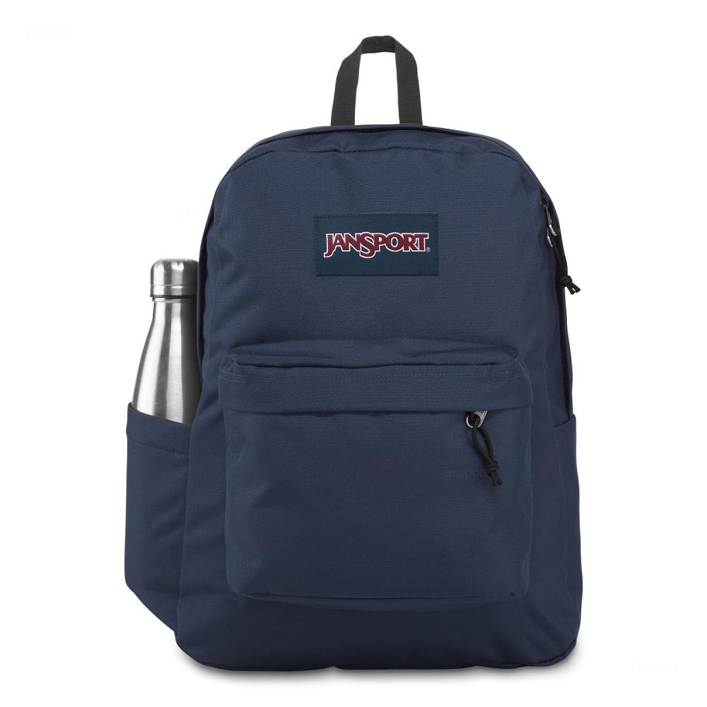 Navy JanSport SuperBreak® School Backpacks | US_JS12B