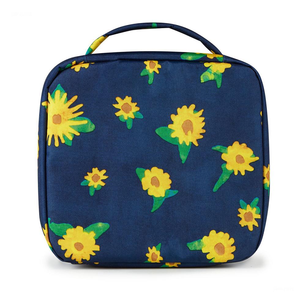 Navy / Yellow JanSport LUNCH BREAK Lunch Bags | US_JS138