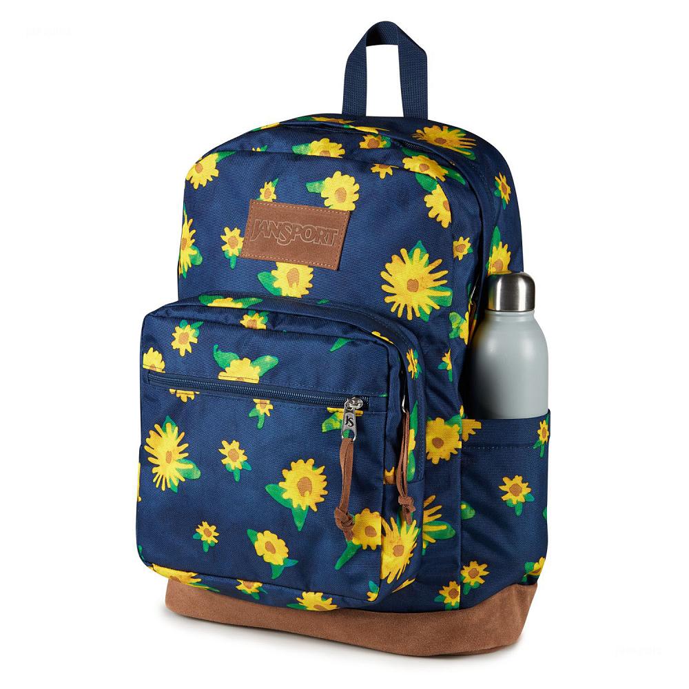 Navy / Yellow JanSport Right Pack Laptop Backpacks | US_JS530