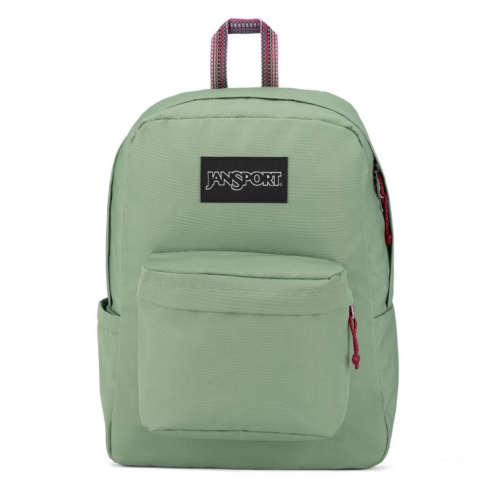 Olive JanSport Restore Pack School Backpacks | US_JS415