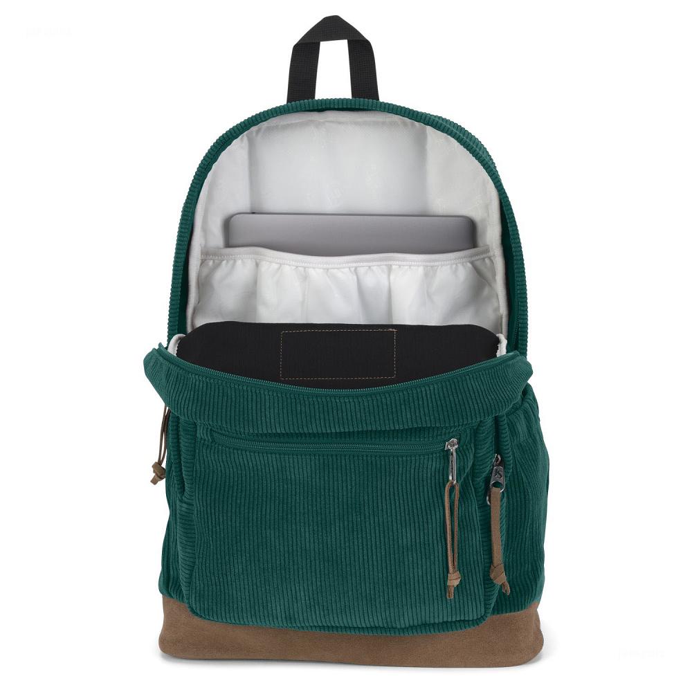 Olive JanSport Right Pack Laptop Backpacks | US_JS339