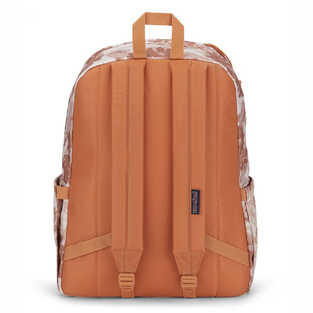 Orange JanSport Double Break Laptop Backpacks | US_JS153