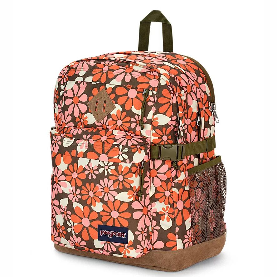 Orange JanSport SUEDE CAMPUS School Backpacks | US_JS427