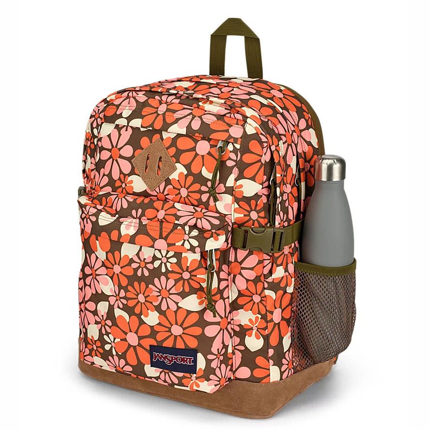 Orange JanSport SUEDE CAMPUS School Backpacks | US_JS427