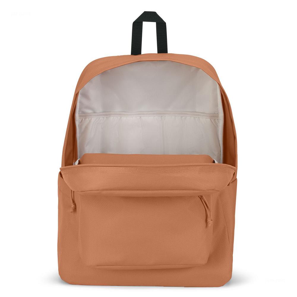 Orange JanSport SuperBreak® Plus Laptop Backpacks | US_JS078