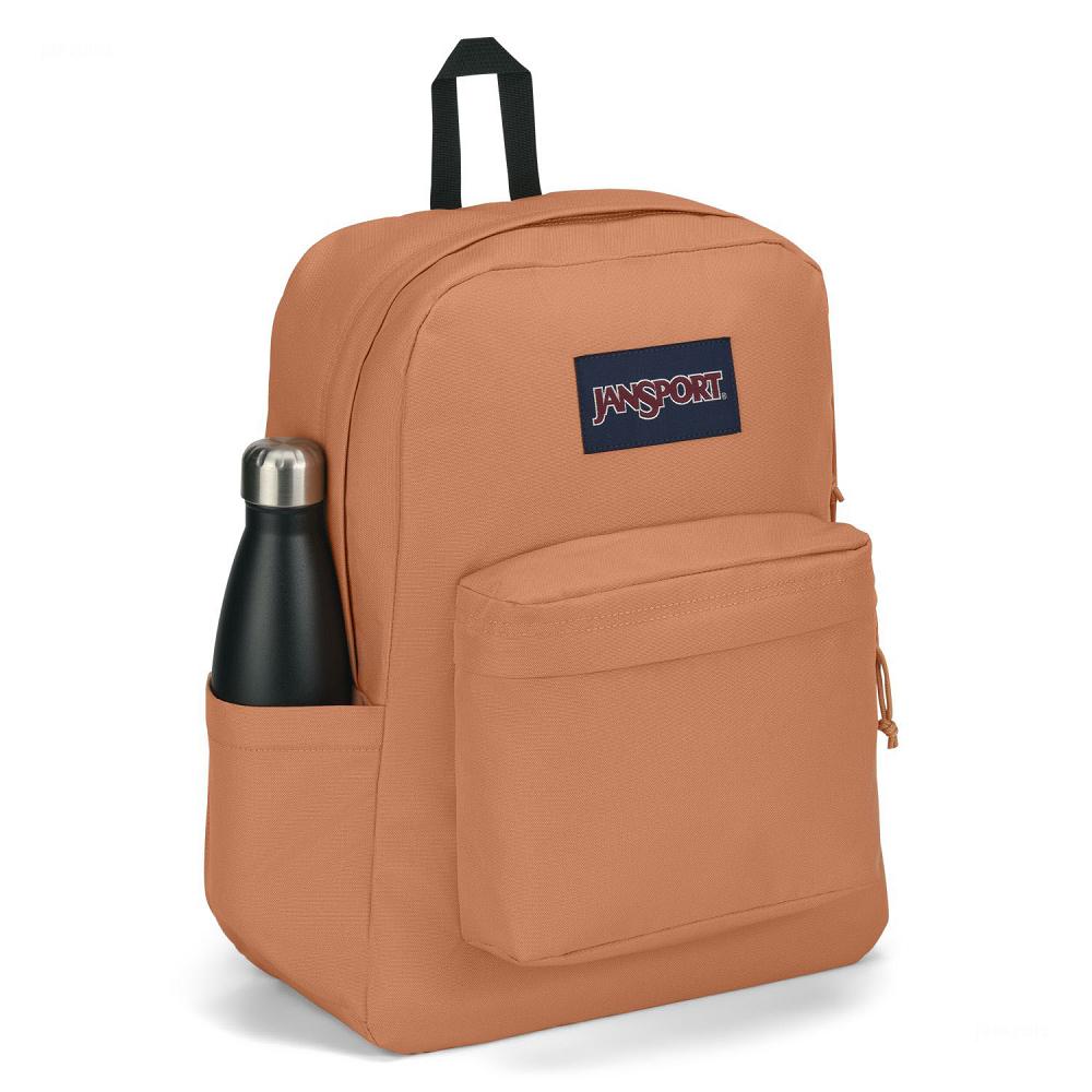 Orange JanSport SuperBreak® Plus Laptop Backpacks | US_JS078