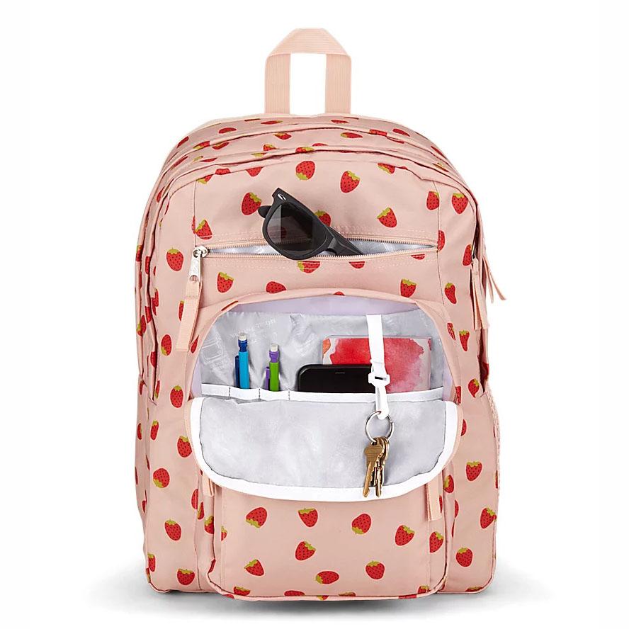 Pink JanSport BIG STUDENT Laptop Backpacks | US_JS581