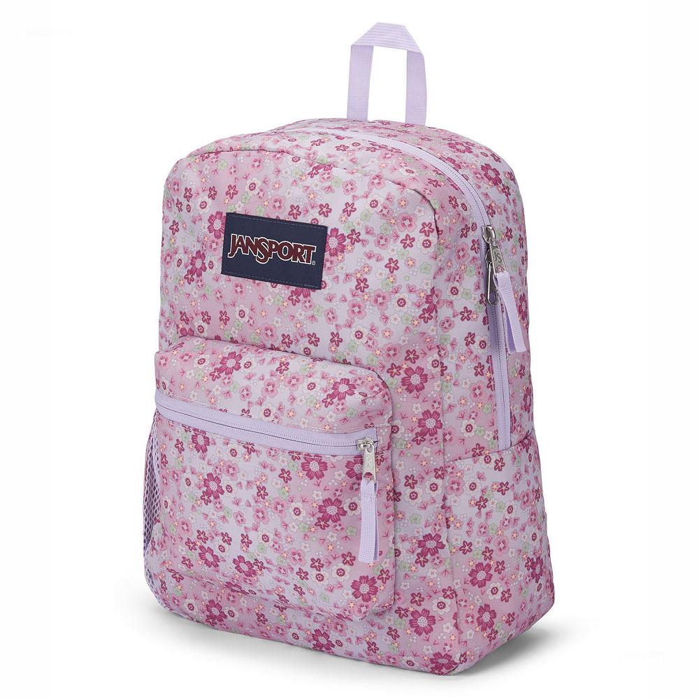 Pink JanSport CROSS TOWN School Backpacks | US_JS236