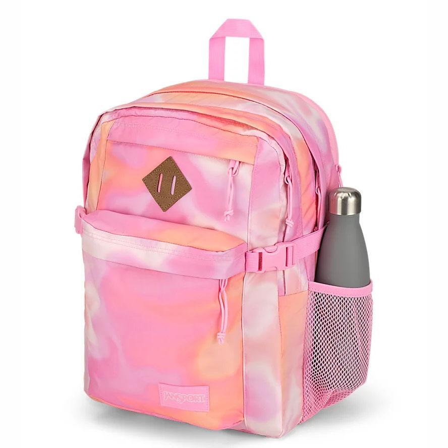 Pink JanSport Main Campus Laptop Backpacks | US_JS340