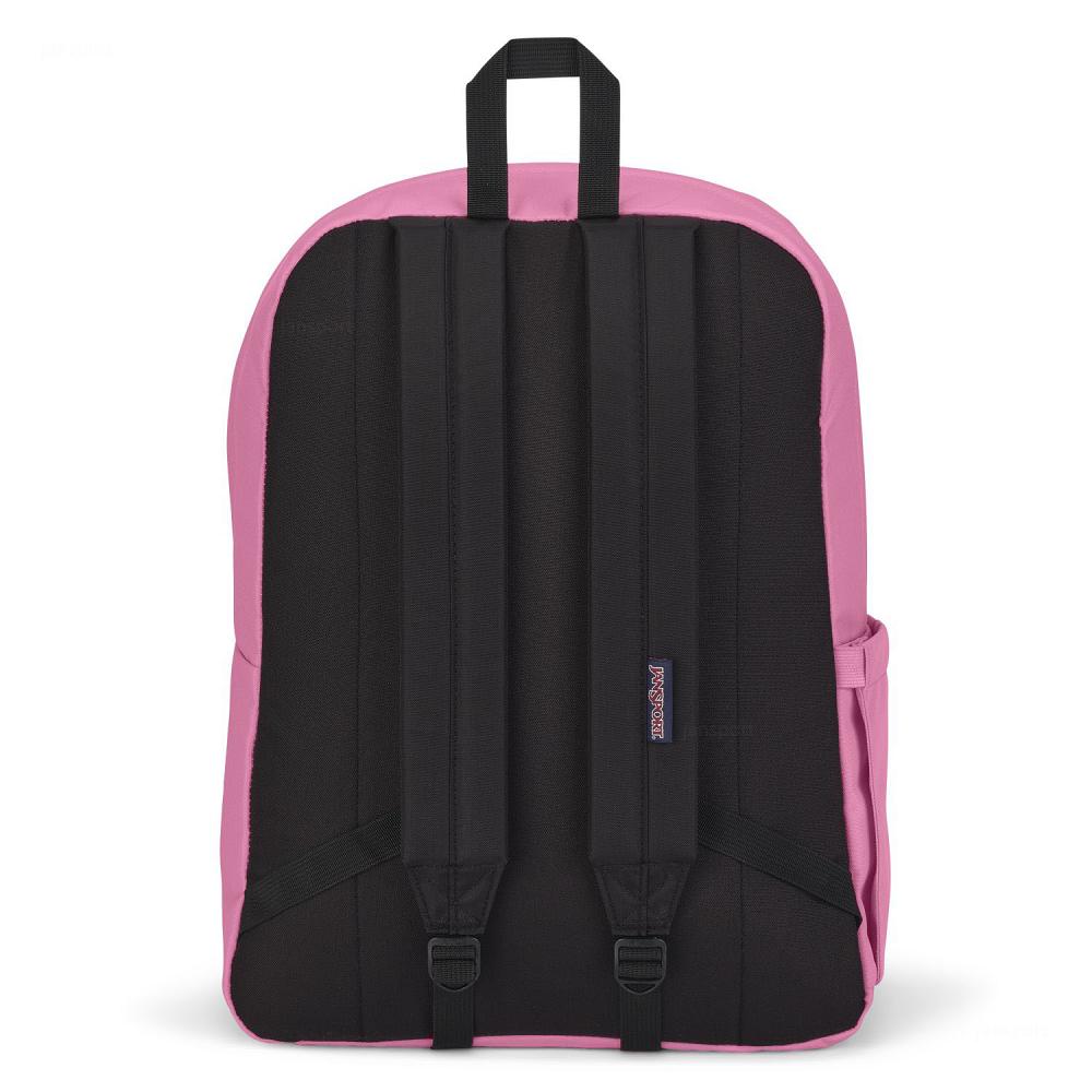 Pink JanSport SuperBreak® Plus Laptop Backpacks | US_JS028