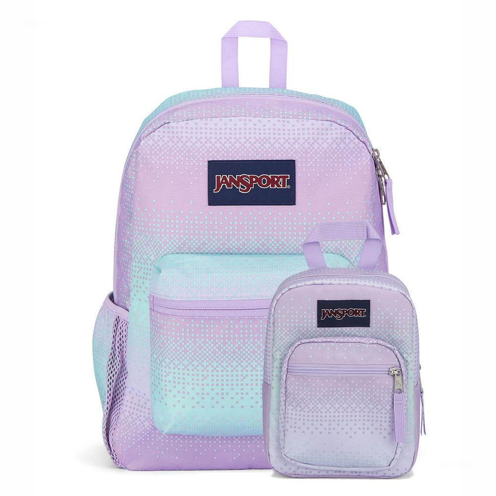 Purple JanSport CROSS TOWN + BIG BREAK School Backpacks | US_JS145