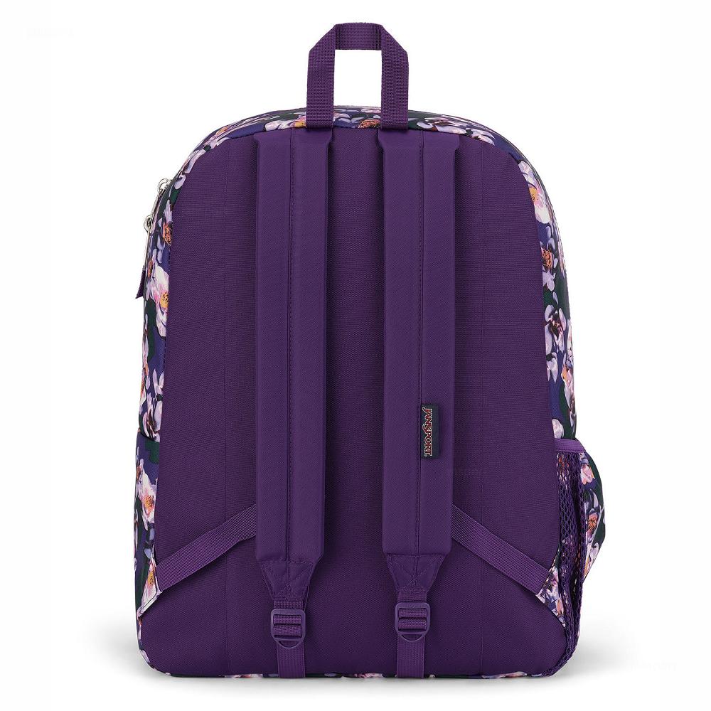 Purple JanSport CROSS TOWN School Backpacks | US_JS596