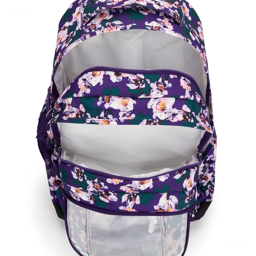 Purple JanSport Driver 8 Rolling Backpacks | US_JS356