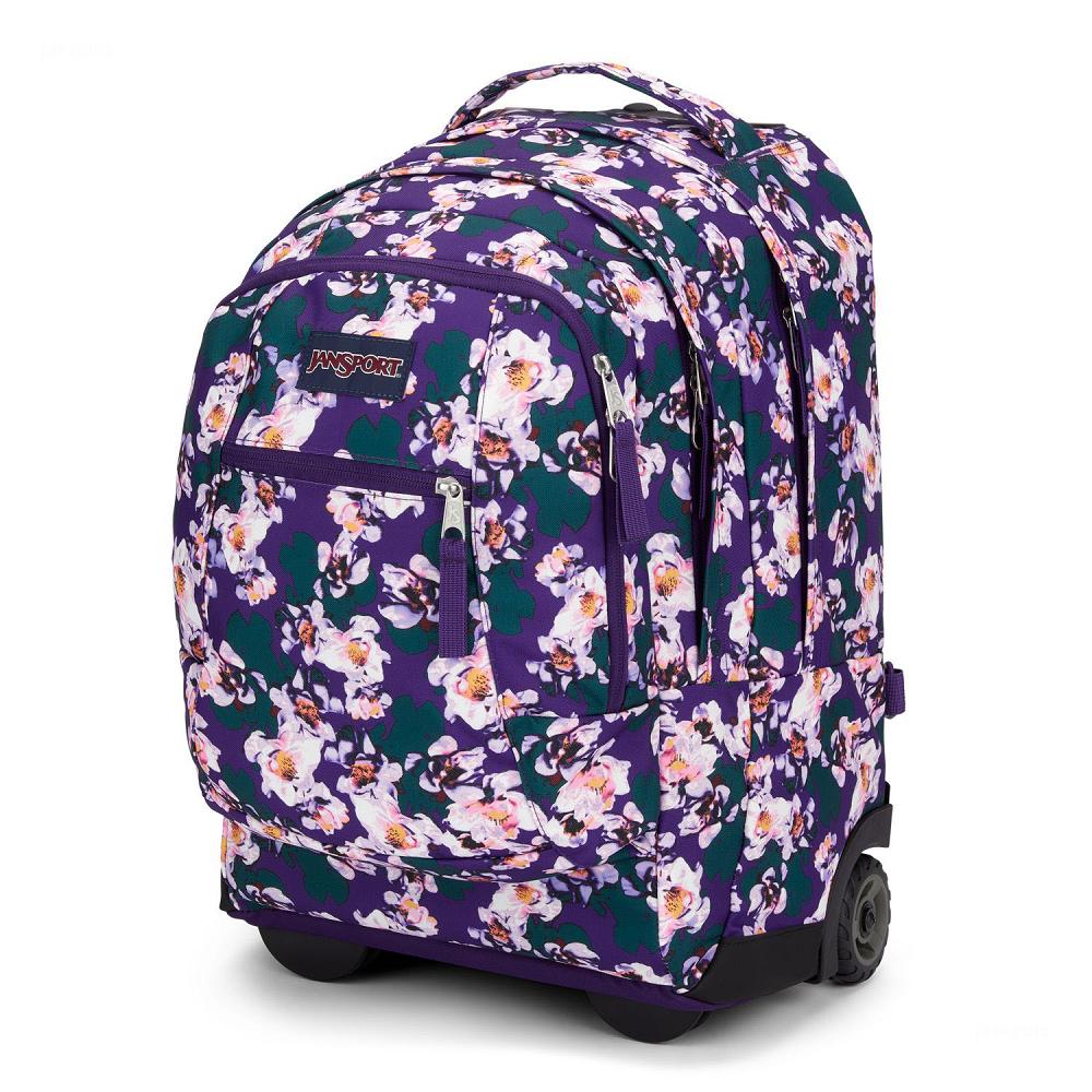 Purple JanSport Driver 8 Rolling Backpacks | US_JS356