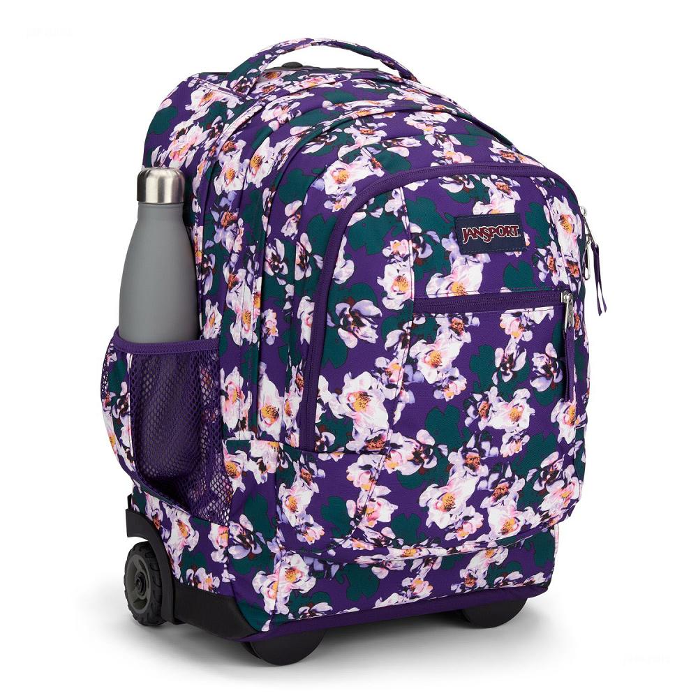 Purple JanSport Driver 8 Rolling Backpacks | US_JS356