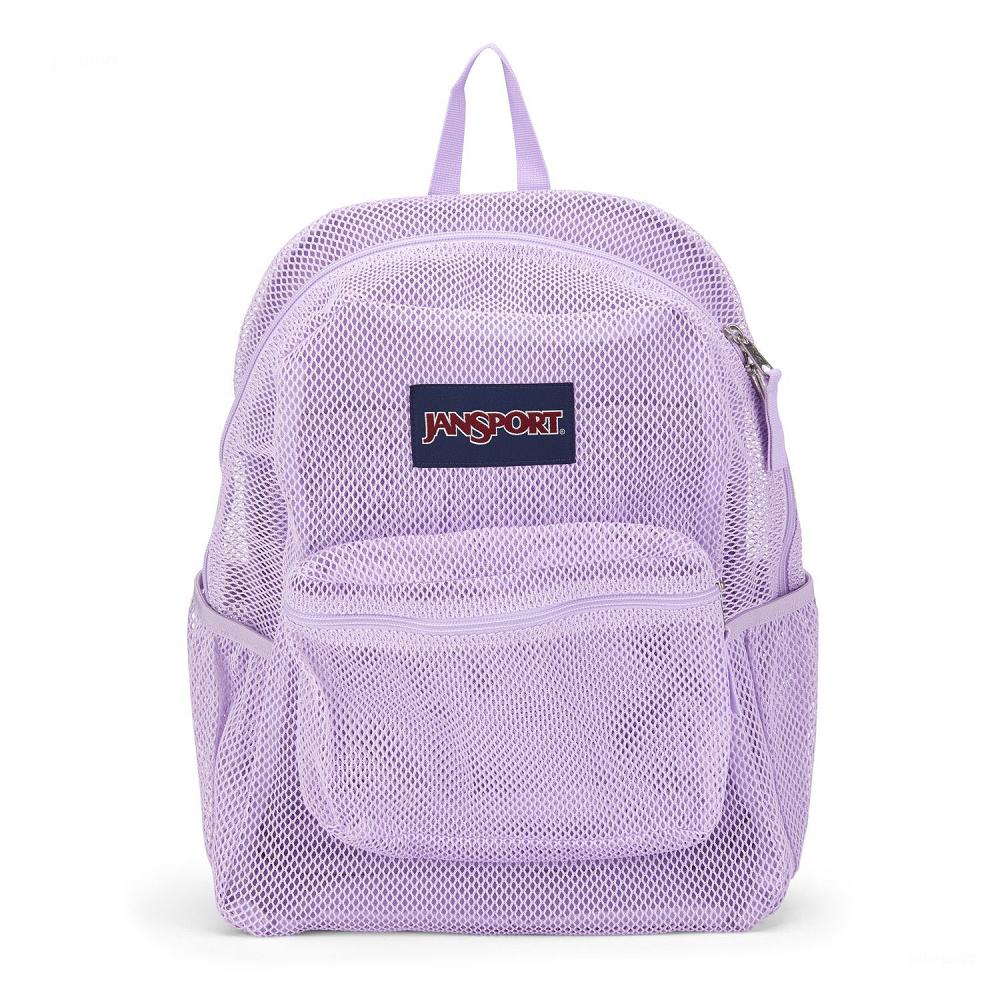 Purple JanSport ECO MESH PACK Laptop Backpacks | US_JS545