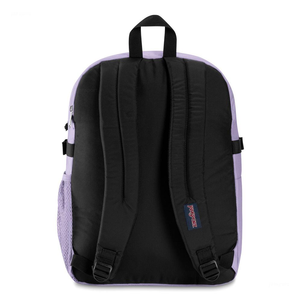 Purple JanSport Main Campus Laptop Backpacks | US_JS359