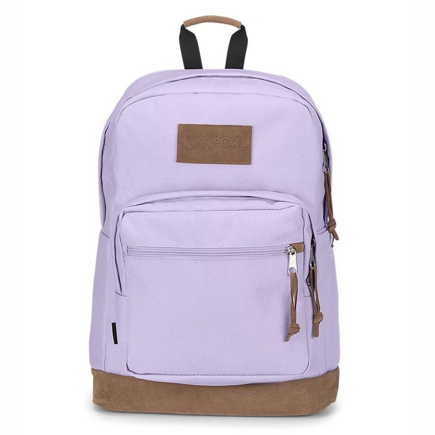 Purple JanSport Right Pack Premium Laptop Backpacks | US_JS132