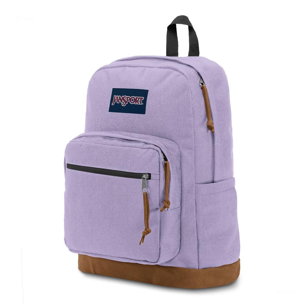 Purple JanSport Right Pack School Backpacks | US_JS452