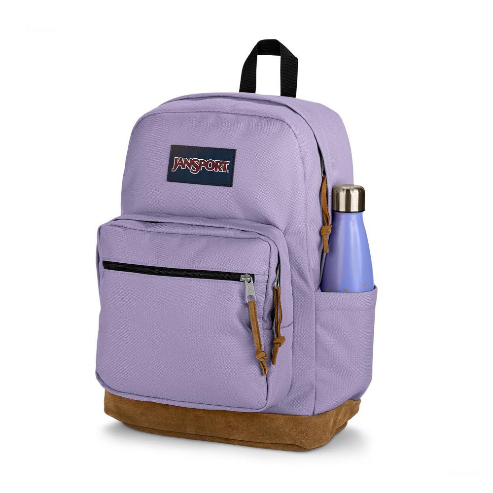 Purple JanSport Right Pack School Backpacks | US_JS452