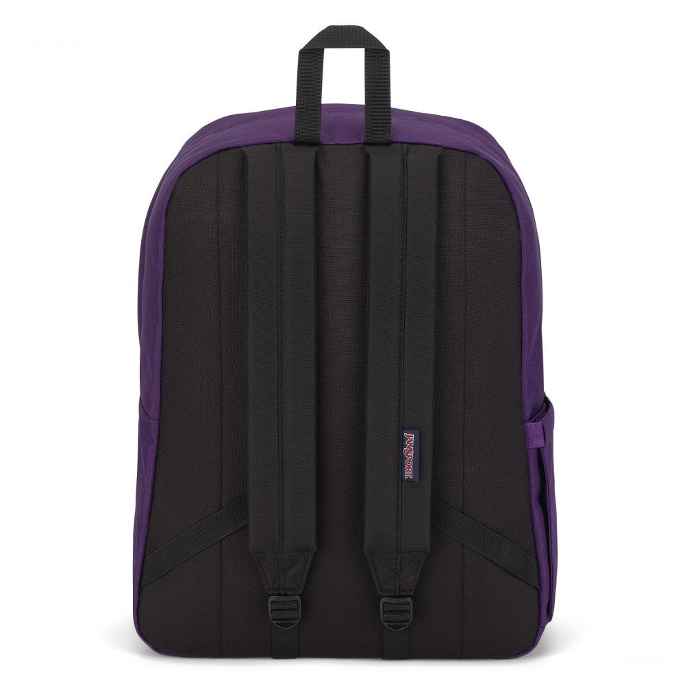 Purple JanSport SuperBreak® Plus Laptop Backpacks | US_JS21B