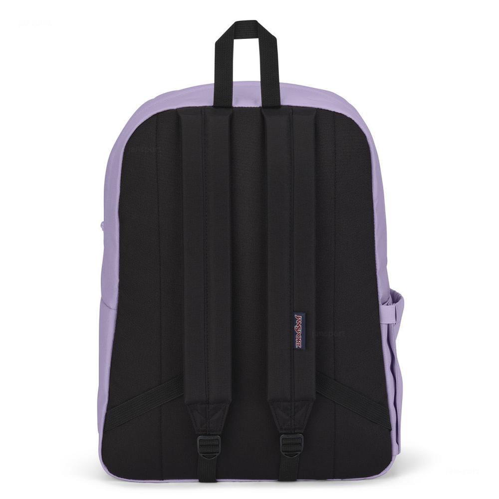 Purple JanSport SuperBreak® Plus Laptop Backpacks | US_JS319