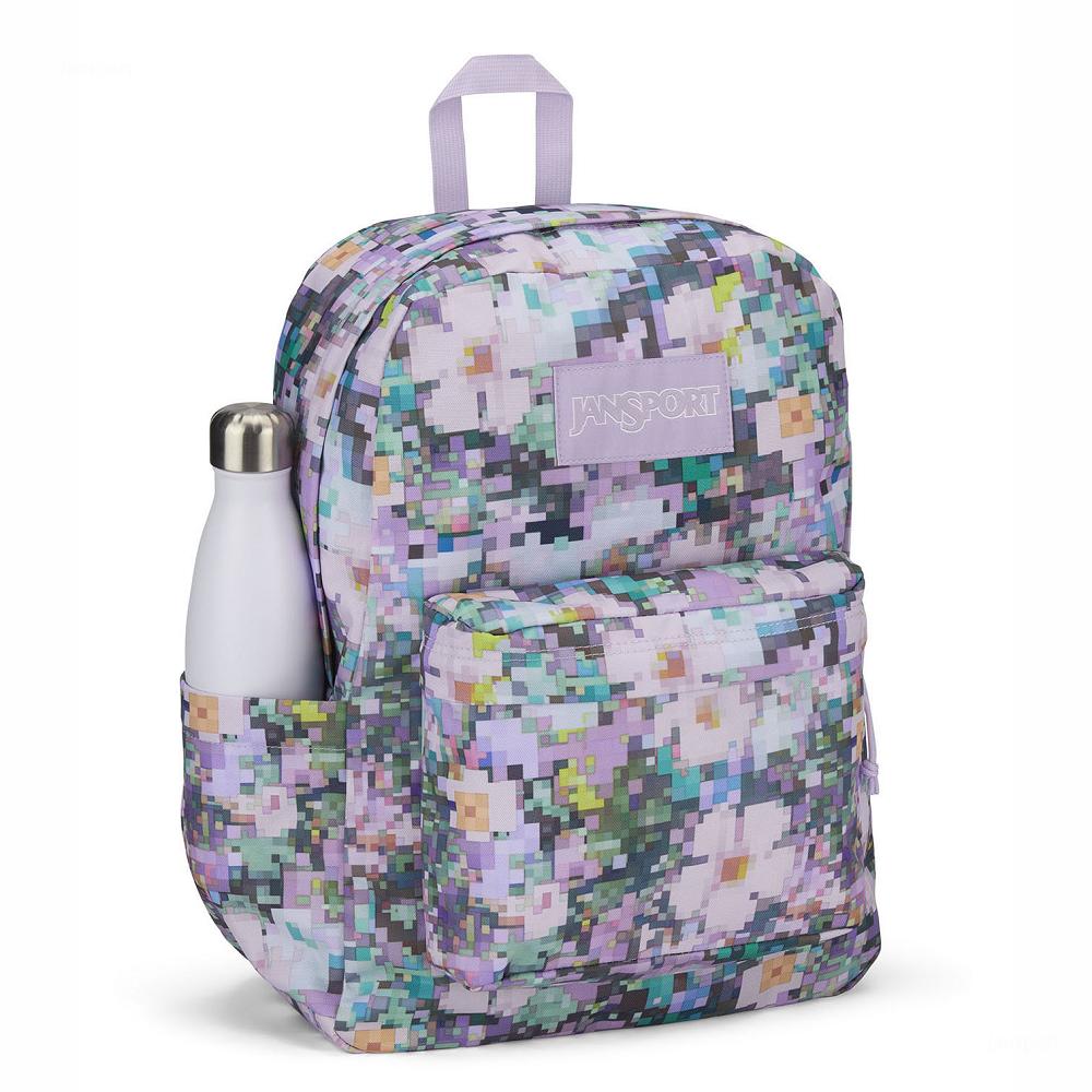 Purple JanSport SuperBreak® Plus Laptop Backpacks | US_JS330