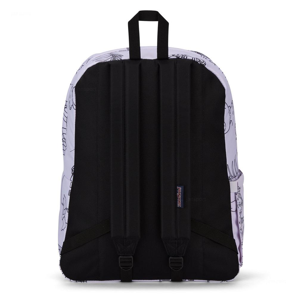 Purple JanSport SuperBreak® School Backpacks | US_JS25B