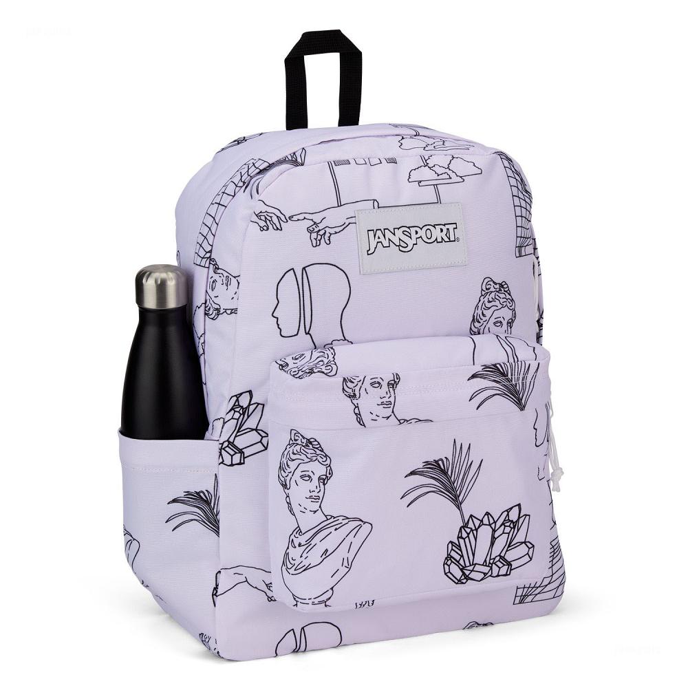 Purple JanSport SuperBreak® School Backpacks | US_JS25B