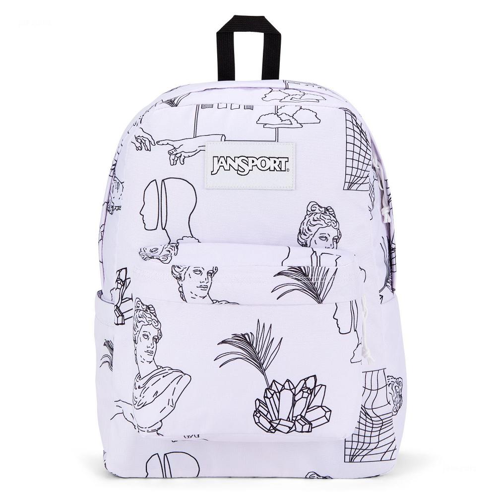 Purple JanSport SuperBreak® School Backpacks | US_JS25B