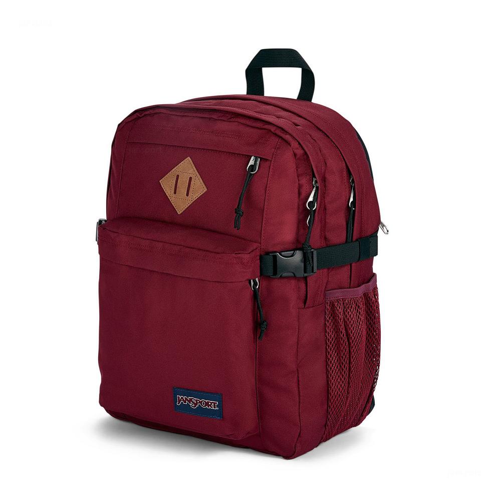 Red JanSport Main Campus Laptop Backpacks | US_JS301